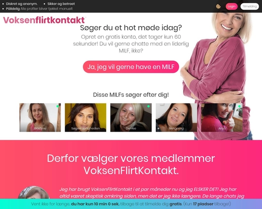 Voksenflirtkontakt.com